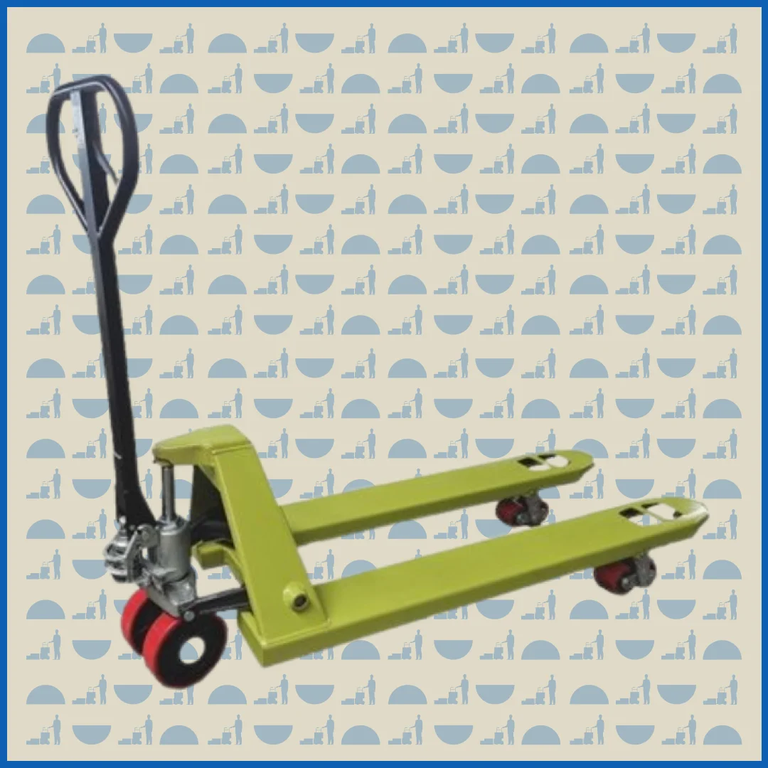 Тележка гидравлическая HUNTERPARTS 2500 кг 1150 мм AC(LH) (полиуретановые колеса)