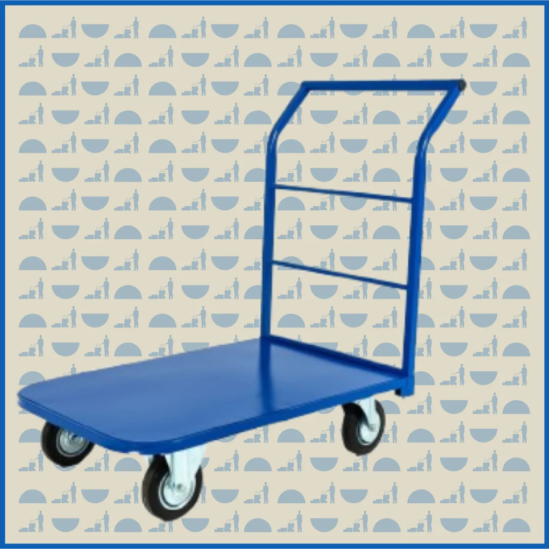 Тележка платформенная HUNTERPARTS ТП-2 (600х900) г/п 435 кг (160 мм)