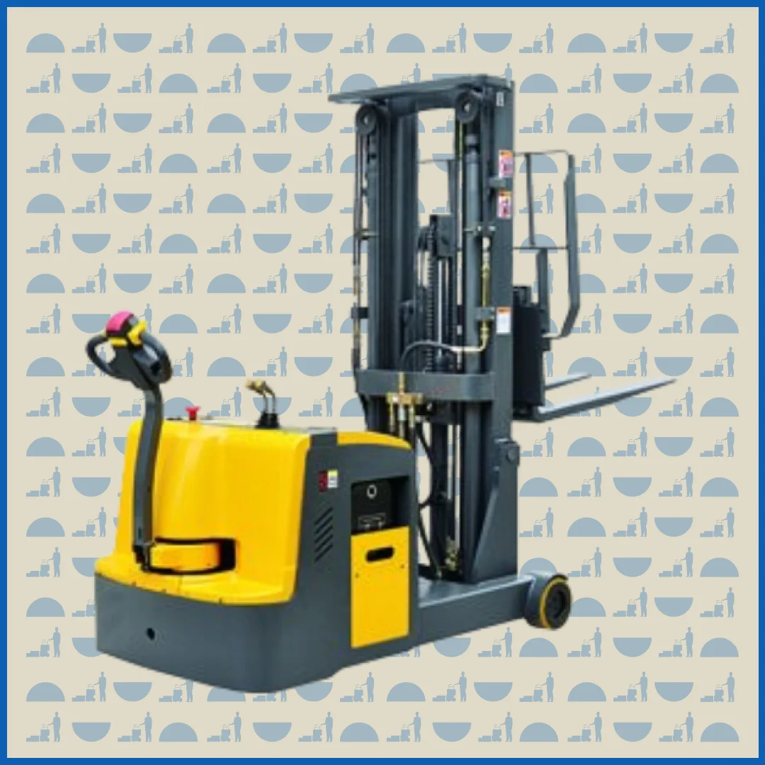Штабелер самоходный 1,5 т 5,6 м HUNTERPARTS CPD15W с раздвижными вилами и противовесом (сопровождаемый)