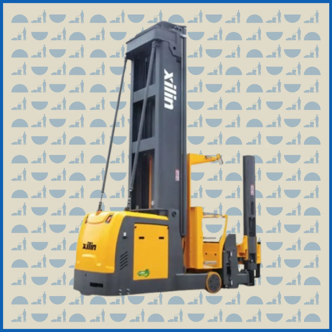 Штабелер самоходный 1,5 т 10,0 м HUNTERPARTS OPTS15 узкопроходный с поднимающейся кабиной