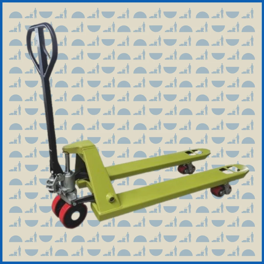 Тележка гидравлическая HUNTERPARTS 3000 кг 1150 мм AC(LH) (полиуретановые колеса)