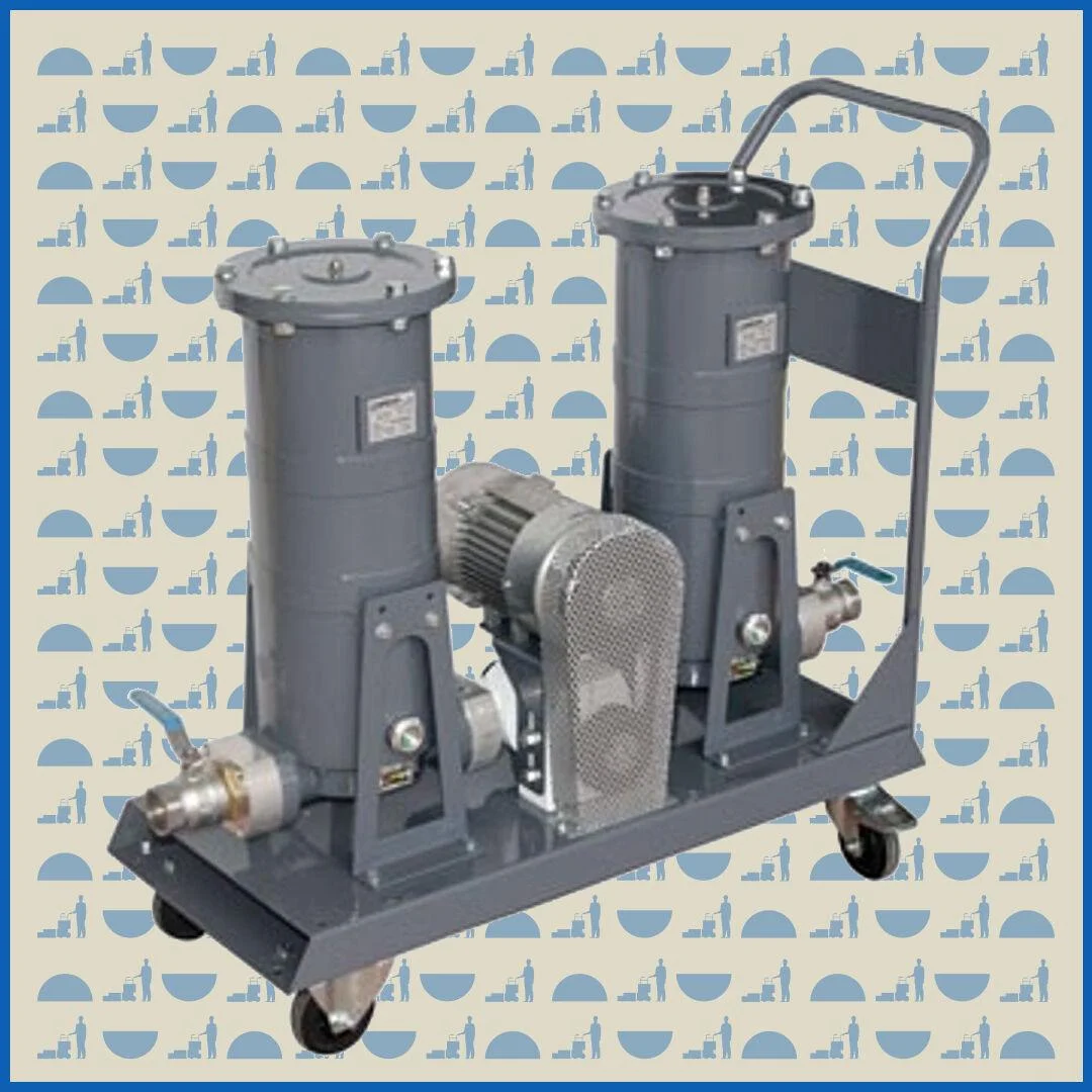 Установка фильтрующая мобильная с насосом BAG-800 230/400 VAC pump, 50/15 µm c абсорб. - FG-300x2