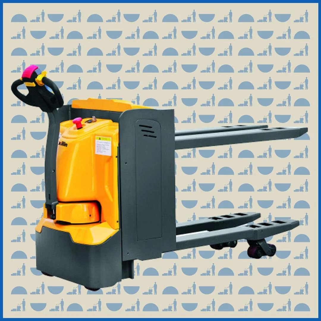 Тележка электрическая 2000 кг 800 мм HUNTERPARTS CBD20S-III двухуровневая сопровождаемая