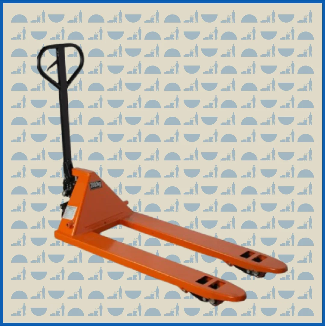 Тележка гидравлическая HUNTERPARTS 2000 кг 1150 мм JC (полиуретановые колеса)