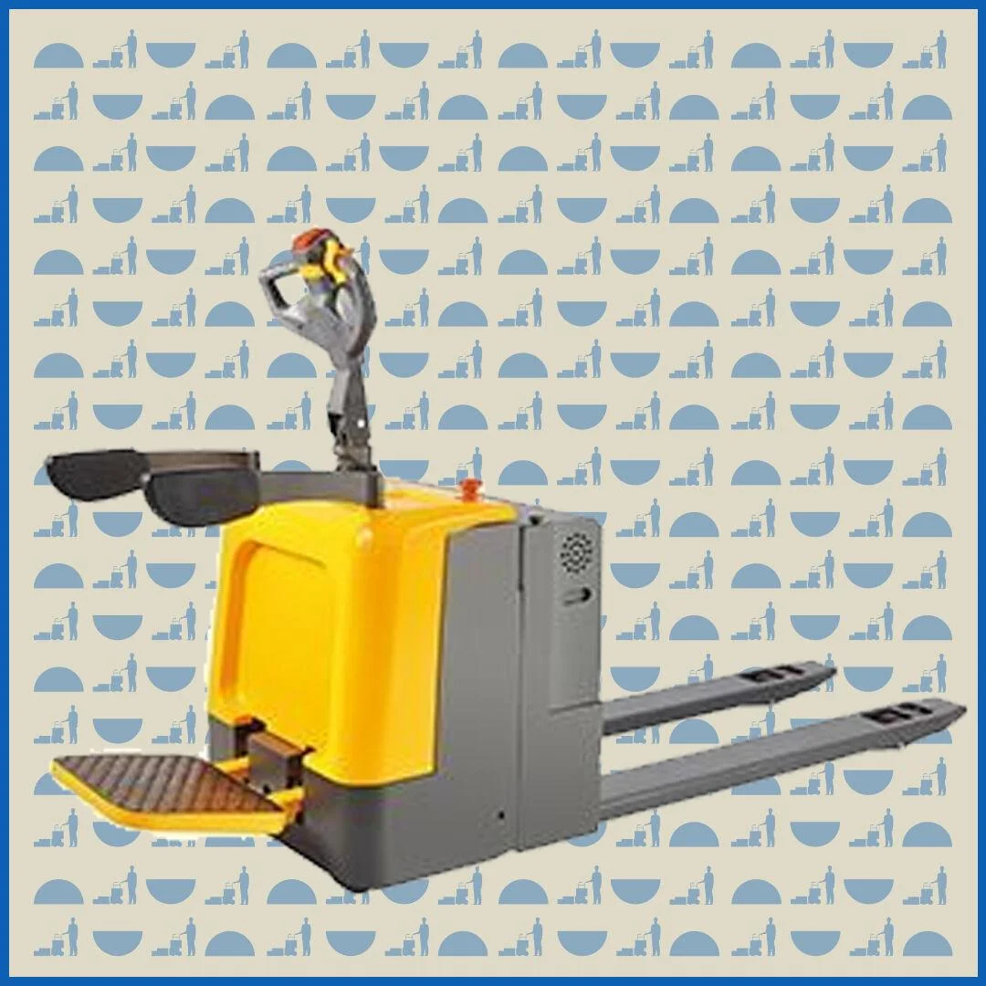 Тележка электрическая 3000 кг 1150 мм HUNTERPARTS CBD30R-II с платформой
