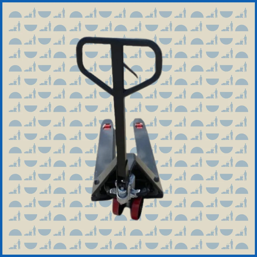 Тележка гидравлическая HUNTERPARTS 3000 кг 1150 мм AC(V) (полиуретановые колеса)