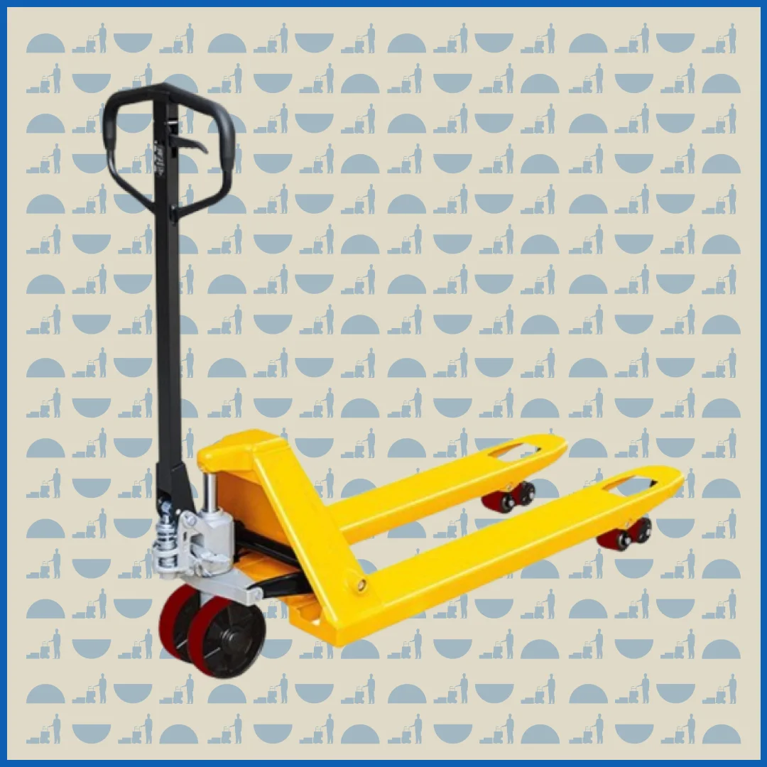 Тележка гидравлическая HUNTERPARTS 1500 кг 1150 мм BF-III (полиуретановые колеса)